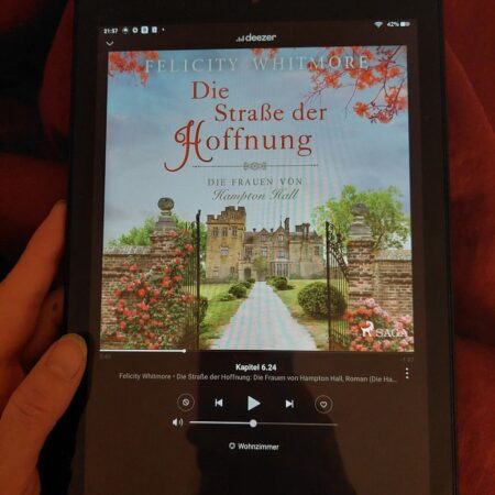 Kindle mit HörbuchCover