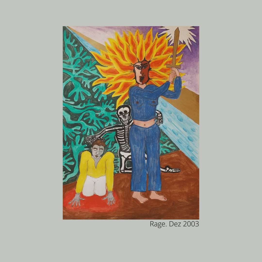 gemaltes Bild: Vergeltung